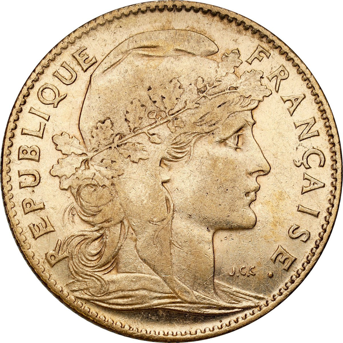 Francja. III Republika. 10 franków 1907